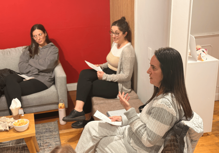 Clase social en la sede de punta carretas