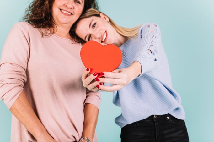 San valentin en familia