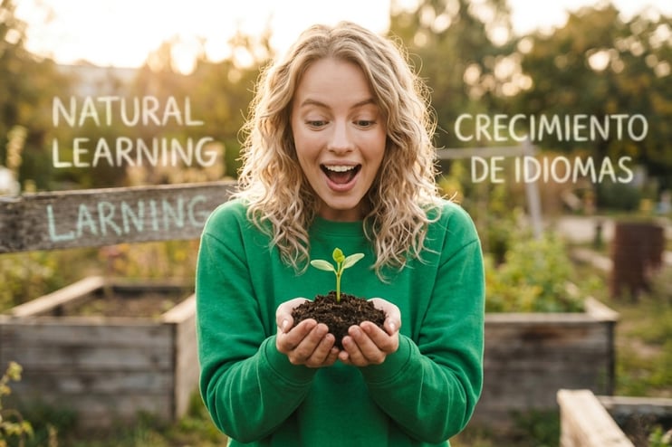 aprendizaje natural del idioma