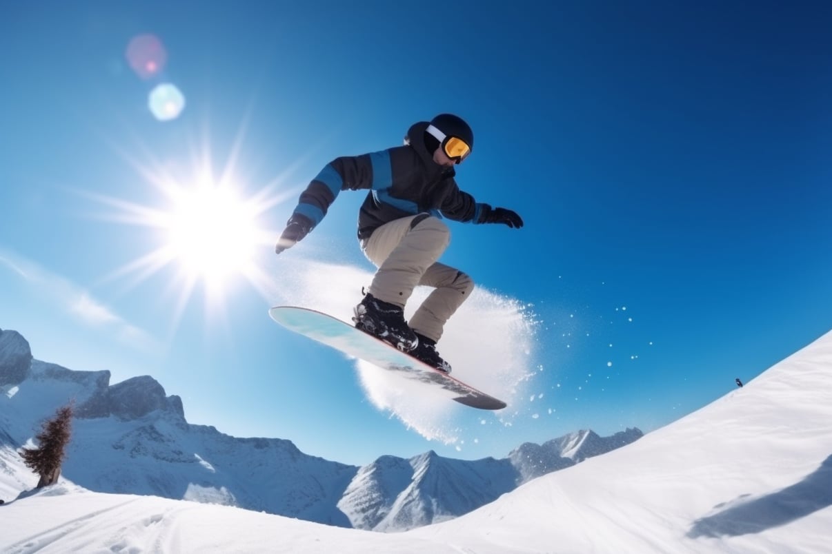 saltando-snowboarder-snowboard-montanas-ia-generativa